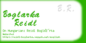 boglarka reidl business card